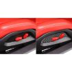 Chevrolet Corvette C8 Seat Adjustment Switch Frame Sticker (2pcs) - 6
