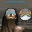 Gray Oversized Cotton Blackout Sleep Eye Mask - Breathable - 5