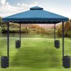 Multi-Function Water/Sand Tent Bag 18x28cm, Gray, Windproof - 6