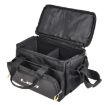 LEO 28048 Black Thickening Square Fishing Gear Bait Wheel Bag - 2
