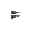 Chevrolet Corvette C8 Rear Camera Black Triangle Sticker - 3
