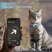 Pink S Airtag Tracker Protective Collar Cover for Pets PU - 6
