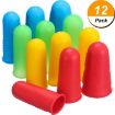 Anti-scalding Non-slip Silicone Finger Cuff Sets - 4 Pack, Random Color - 1