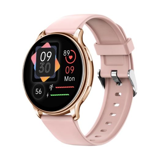 Y33 Smart Watch, 1.32" TFT Screen, Bluetooth Calling, BP Monitor, Pink - 1