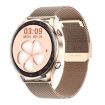 AK32 1.36" IPS Smart Watch, Bluetooth Calling, Steel Band Gold - 2