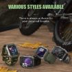 C20 1.71" TFT HD Smart Watch, Heart Rate/Blood Oxygen, Green Camo - 2