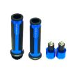 Blue Motorcycle Hand Grip Cover Handlebar Modification Set - 2