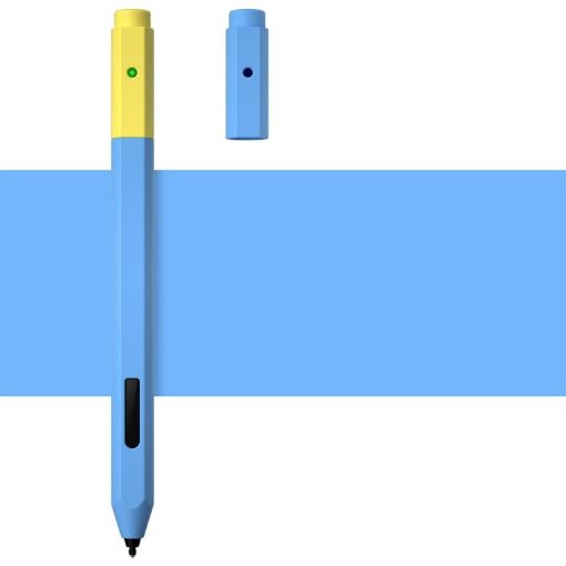 Liquid Silicone Sky Blue Protective Case for Microsoft Surface Pen - 1