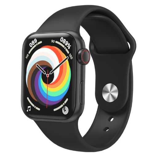 HW18 Smart Watch, 1.6" TFT, Bluetooth Call, 3D Dynamic UI (Black) - 1