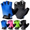 BOODUN 1096 Black Medium Silicone Fitness Gloves, Non-Slip & Breathable - 2