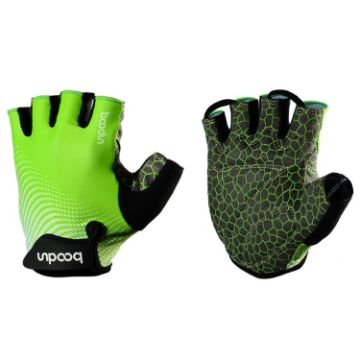 BOODUN 1096 Green XL Non-Slip Breathable Silicone Sports Gloves - 1