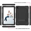 Samsung Galaxy Tab A8 10.5 Case, Shockproof Silicone + PC, Black - 2