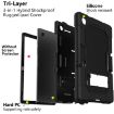 Samsung Galaxy Tab A8 10.5 2021 X200 Silicone + PC Case (Black) - 3