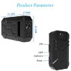 WD16 Mini HD WiFi Camera with 180 Recorder & Back Clip (Black) - 2
