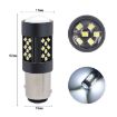 1 Pair 1157 12V 7W Car LED Fog Light - Ice Blue Light - 3