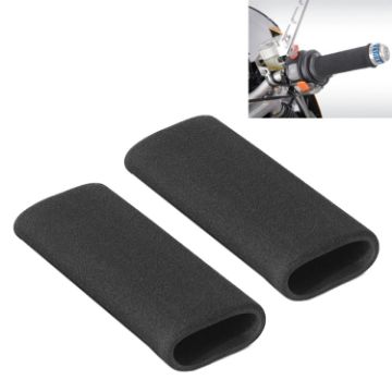 Motorcycle Non-slip Waterproof Sponge Handle Cover, 21mm Diameter - 1