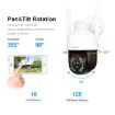 SriHome SH041 5MP 20X Zoom WiFi IP66 AI Camera AU Plug (White) - 3