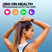 Zeblaze Btalk 1.86" Color Display Voice Call Health Smart Watch Black - 6