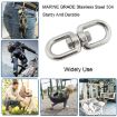 Universal 8mm Rotating Ring in 304 Stainless Steel - 6