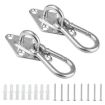 6mm 304 Stainless Steel Heavy Duty Swing Hangers - 2 PCS - 1