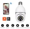 A6 2MP HD WiFi Light Bulb Camera with Night Vision & 8G Card - 2