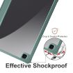Samsung Galaxy Tab S6 Lite Acrylic 3-Fold Smart Case (Dark Green) - 5