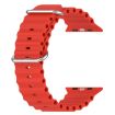 Red Ocean Silicone Watch Band for Apple Watch Ultra/Series 8/7/SE - 3