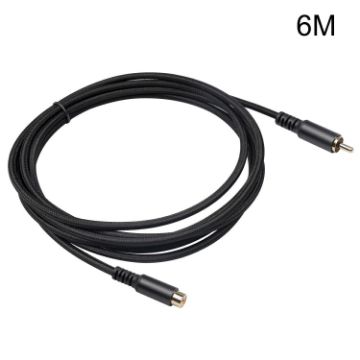 6m RCA Male to Female Audio & Video Extension Cable 3709MF - 1