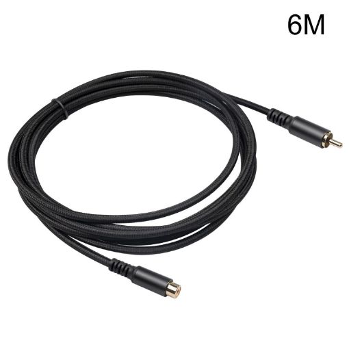 6m RCA Male to Female Audio & Video Extension Cable 3709MF - 1