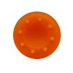 20 PCS Orange Silicone Gamepad Caps for PS5/PS4/One/360/Series X/S - 1