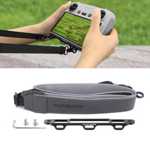 Sunnylife MM3-GS389 Leather Lanyard for Mini 3 Pro DJI RC Remote - 1