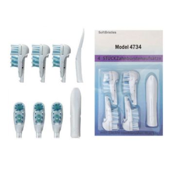 4 PCS Multi-directional Electric Toothbrush Heads for Oral B Models - 1