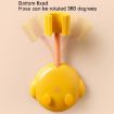Yellow JM049 Adjustable Cartoon Shower Rack Fixed Device - 4