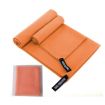 Quick Dry Microfiber Sports Towel 76x152cm with Orange Bag - 1