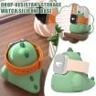 Cute Dinosaur Silicone Charging Stand for Apple Watch, 2 PCS (Grey) - 2