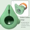 Cute Dinosaur Silicone Charging Stand for Apple Watch, 2 PCS (Grey) - 4