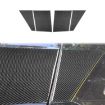 Chevrolet Corvette C8 Roof & Camera Stickers Set (4pcs, Black) - 2