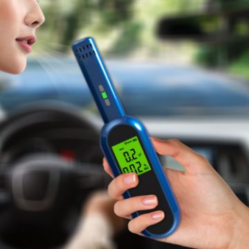 English Version High-Precision Breath Alcohol Tester - 1