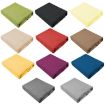 Noble Purple Lazy Sofa Bean Bag Chair Fabric Cover 90x110cm - 2