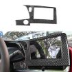 Corvette C8 LHD Central Control Screen Frame Sticker - Black - 2