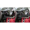 Corvette C8 LHD Central Control Screen Frame Sticker - Black - 6