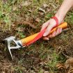 Black Outdoor Camping Multifunctional Tent Hammer with Nail Function - 6