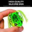 Thunder Frog Lure Fake Bait, 13g 6cm Simulation Soft Bait (G) - 5