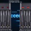 BMAX BH-804U AA/AAA 4 Slot USB Charger with Rechargeable Batteries - 6