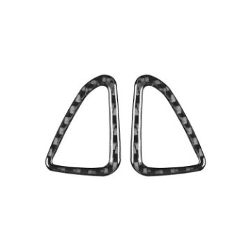 Chevrolet Corvette C8 Door Air Vent Stickers (2pcs, Black) - 1