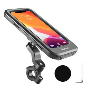 WEST BIKING Waterproof Shockproof Phone Bracket for Handlebars - 1
