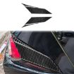 Chevrolet Corvette C8 Taillight Decorative Stickers Set (Black) - 2