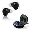 Black TWS In-Ear Hearing Aid Headphones for Elderly - 1