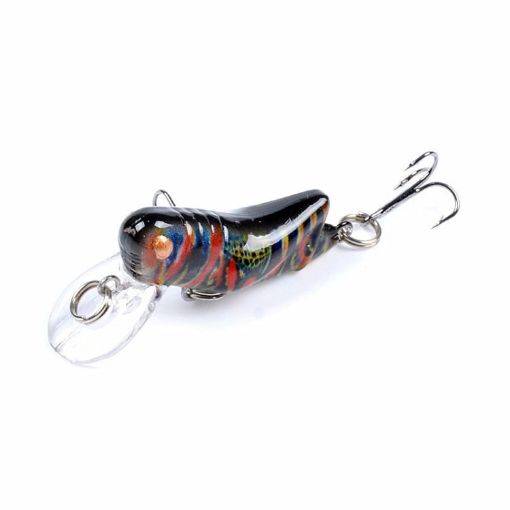 Insect Grasshopper Bionic Bait Painted Plastic Hard Bait - LB119 - 1