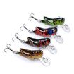 LB119 Grasshopper Bionic Painted Plastic Hard Bait (2-Pack) - 5
